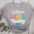 Y'All Gonna Learn Today Back To School First Day Teacher Women's Heather T-Shirt Athletic Heather Y'All Gonna Learn Today Back To School First Day Teacher Women's Heather T-Shirt Athletic Heather
