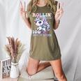 100 Days Of School Girls Teacher 100th Day Unicorn Outfit Women's Heather T-Shirt Heather Olive 100 Days Of School Girls Teacher 100th Day Unicorn Outfit Women's Heather T-Shirt Heather Olive