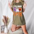 7th Grade Boo Crew Teacher Student Halloween Costume Women's Heather T-Shirt Heather Olive 7th Grade Boo Crew Teacher Student Halloween Costume Women's Heather T-Shirt Heather Olive