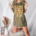 Alphabet Turkey Thanksgiving Costume Preschool Teacher Men Women Women's Heather T-Shirt Heather Olive