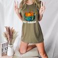 Art Teacher Pumpkin Halloween Night Men Women Women's Heather T-Shirt Heather Olive
