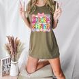 Back To School Kindergarten Preppy Teacher Girl Women's Heather T-Shirt Heather Olive Back To School Kindergarten Preppy Teacher Girl Women's Heather T-Shirt Heather Olive