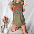 Boho Flower ESL Teacher Kindness Comes In Many Languages Women's Heather T-Shirt Heather Olive