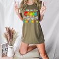 Some Call It Chaos We Call It Kindergarten Teacher Women's Heather T-Shirt Heather Olive Some Call It Chaos We Call It Kindergarten Teacher Women's Heather T-Shirt Heather Olive