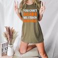 You Can't Scare Me I Teach Junior High Teacher Shirt For Men Women Women's Heather T-Shirt Heather Olive You Can't Scare Me I Teach Junior High Teacher Shirt For Men Women Women's Heather T-Shirt Heather Olive