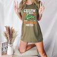 Creepin It Real Monster School 3rd Grade Teacher Halloween Women's Heather T-Shirt Heather Olive Creepin It Real Monster School 3rd Grade Teacher Halloween Women's Heather T-Shirt Heather Olive
