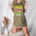 Daycare Teacher School Chaos Coordinator Toddler Tamer For Men Women Kids Women's Heather T-Shirt Heather Olive Daycare Teacher School Chaos Coordinator Toddler Tamer For Men Women Kids Women's Heather T-Shirt Heather Olive