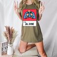 All Done Sped Teacher ASL Teacher Neurodiversity Hand Sign Women's Heather T-Shirt Heather Olive All Done Sped Teacher ASL Teacher Neurodiversity Hand Sign Women's Heather T-Shirt Heather Olive