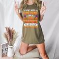I Don't Need a Costume I'm a Pe Teacher Retro Halloween Women's Heather T-Shirt Heather Olive