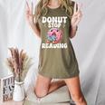 Donut Stop Reading Kawaii Teacher Preschool Kindergarten Women's Heather T-Shirt Heather Olive Donut Stop Reading Kawaii Teacher Preschool Kindergarten Women's Heather T-Shirt Heather Olive