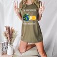 Earth Rotation Earth Day Science Teacher Kids Women Women's Heather T-Shirt Heather Olive Earth Rotation Earth Day Science Teacher Kids Women Women's Heather T-Shirt Heather Olive