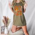 Fall In Love With Science Math Teacher Fall Thanksgiving Women's Heather T-Shirt Heather Olive