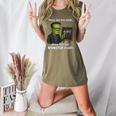 Halloween Monster Math Pun Teacher Humor Women's Heather T-Shirt Heather Olive