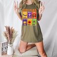 Halloween Spooky Syllable Types Teacher Educational Women's Heather T-Shirt Heather Olive