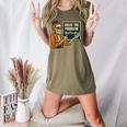 Halloween Teacher Six Seven Meme 6 7 Skeleton Spooky Costume Women's Heather T-Shirt Heather Olive