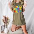 Happy 100th Day Of School 100 Days Brighter Girls Teacher Women's Heather T-Shirt Heather Olive