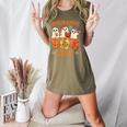 Insurance Boo Crew Halloween Spooky Costume Teacher Women's Heather T-Shirt Heather Olive Insurance Boo Crew Halloween Spooky Costume Teacher Women's Heather T-Shirt Heather Olive