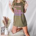 It's Me Hi I'm The TEACHER It's Me Teacher Educator Women's Heather T-Shirt Heather Olive It's Me Hi I'm The TEACHER It's Me Teacher Educator Women's Heather T-Shirt Heather Olive