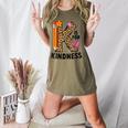 K Is For Kindness Unity Day Teacher Kids Women's Heather T-Shirt Heather Olive K Is For Kindness Unity Day Teacher Kids Women's Heather T-Shirt Heather Olive