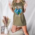 Be Kind Dolphin Autism Awareness Back To School Teacher Men Women Kids Women's Heather T-Shirt Heather Olive Be Kind Dolphin Autism Awareness Back To School Teacher Men Women Kids Women's Heather T-Shirt Heather Olive