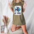 Be Kind Rainbow Fish Teacher Life Back To School Teaching Men Women Women's Heather T-Shirt Heather Olive Be Kind Rainbow Fish Teacher Life Back To School Teaching Men Women Women's Heather T-Shirt Heather Olive