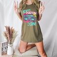 Kindergarten Is My Jam Cute Teacher Shirt 80's 90's Styl Women's Heather T-Shirt Heather Olive