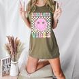 Kindergarten Vibes First Day Of School Kindergarten Teacher Women's Heather T-Shirt Heather Olive Kindergarten Vibes First Day Of School Kindergarten Teacher Women's Heather T-Shirt Heather Olive