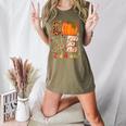 Love 2nd Grade Happy Fall Thanksgiving For 2nd Teacher For Men Women Girls Kids Women's Heather T-Shirt Heather Olive