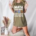Mathematics Teachers Math Teacher For Men Women Women's Heather T-Shirt Heather Olive Mathematics Teachers Math Teacher For Men Women Women's Heather T-Shirt Heather Olive