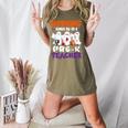 Nothing Scares Me I'm A Pre-K Teacher Halloween Ghosts Women's Heather T-Shirt Heather Olive Nothing Scares Me I'm A Pre-K Teacher Halloween Ghosts Women's Heather T-Shirt Heather Olive