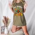 One Thankful Teacher Thanksgiving Turkey Cute Crayon Pencil Women's Heather T-Shirt Heather Olive One Thankful Teacher Thanksgiving Turkey Cute Crayon Pencil Women's Heather T-Shirt Heather Olive