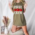Pirate Crew Pirate Teacher Team Squad Talk Like A Pirate Day For Men Women Kids Women's Heather T-Shirt Heather Olive Pirate Crew Pirate Teacher Team Squad Talk Like A Pirate Day For Men Women Kids Women's Heather T-Shirt Heather Olive