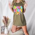 Preppy Fourth Grade Back To School 4th Grade Teacher Girls Women's Heather T-Shirt Heather Olive