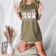 Preppy Silly Teacher Goose Build Character Back To School Women's Heather T-Shirt Heather Olive Preppy Silly Teacher Goose Build Character Back To School Women's Heather T-Shirt Heather Olive