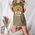 PTO Crew Parent School Volunteer Board Mom Parent Teacher Women's Heather T-Shirt Heather Olive PTO Crew Parent School Volunteer Board Mom Parent Teacher Women's Heather T-Shirt Heather Olive