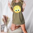 The Smart Cookie Good Egg Teacher Halloween Costume Food Women's Heather T-Shirt Heather Olive