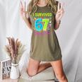 I Survived 67 Days Of School 67 Meme Science Teacher Women's Heather T-Shirt Heather Olive I Survived 67 Days Of School 67 Meme Science Teacher Women's Heather T-Shirt Heather Olive