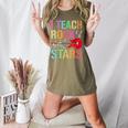 I Teach Rockstars Band Vibes Teacher Rocks My Music Teaching Women's Heather T-Shirt Heather Olive I Teach Rockstars Band Vibes Teacher Rocks My Music Teaching Women's Heather T-Shirt Heather Olive