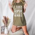 I Teach Superheroes Shirt Men Women School Teacher Women's Heather T-Shirt Heather Olive I Teach Superheroes Shirt Men Women School Teacher Women's Heather T-Shirt Heather Olive