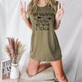 Teacher Witch Halloween My Broom Broke So Now I Teach For Men Women Women's Heather T-Shirt Heather Olive Teacher Witch Halloween My Broom Broke So Now I Teach For Men Women Women's Heather T-Shirt Heather Olive