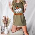 Team 5th Grade Boo Crew Halloween Teacher Student Costume Women's Heather T-Shirt Heather Olive