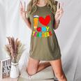 Teens Graduation I Heart My Teachers I Love My Teachers Women's Heather T-Shirt Heather Olive Teens Graduation I Heart My Teachers I Love My Teachers Women's Heather T-Shirt Heather Olive