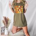 In My Thankful Teacher Era Autumn Thanksgiving Fall Season Women's Heather T-Shirt Heather Olive In My Thankful Teacher Era Autumn Thanksgiving Fall Season Women's Heather T-Shirt Heather Olive