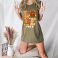 Thanksgiving Love Pre-K Teacher Turkey Autumn Fall For Men Women Girls Kids Women's Heather T-Shirt Heather Olive