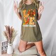 Thanksgiving Love Third Grade Teacher Turkey Autumn Fall Men Women Girls Kids Women's Heather T-Shirt Heather Olive