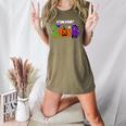 TOD Itinerant Teacher Of The Deaf Halloween ASL Interpreters Women's Heather T-Shirt Heather Olive TOD Itinerant Teacher Of The Deaf Halloween ASL Interpreters Women's Heather T-Shirt Heather Olive