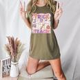 Trick Or Teach Retro Halloween Teacher Look Women's Heather T-Shirt Heather Olive Trick Or Teach Retro Halloween Teacher Look Women's Heather T-Shirt Heather Olive