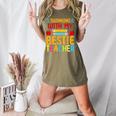 Twinning With My Bestie Teacher Boy Spirit Week Twin Day Women's Heather T-Shirt Heather Olive Twinning With My Bestie Teacher Boy Spirit Week Twin Day Women's Heather T-Shirt Heather Olive