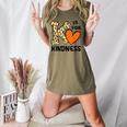 Unity Day K Is For Kindness Anti Bullying Orange Teacher Men Women Kids Women's Heather T-Shirt Heather Olive