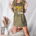 Welcome To The Hive Bee Teacher Back To School Women's Heather T-Shirt Heather Olive